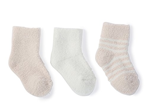 Cozy Chic Lite Infant Socks 3-Pack - Pink & Pearl