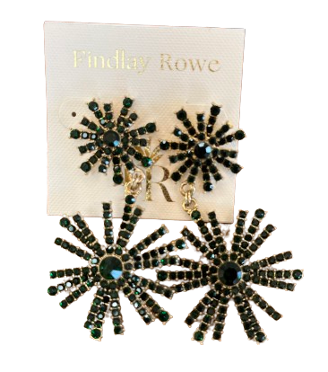 Amazonite Sunburst Earrings