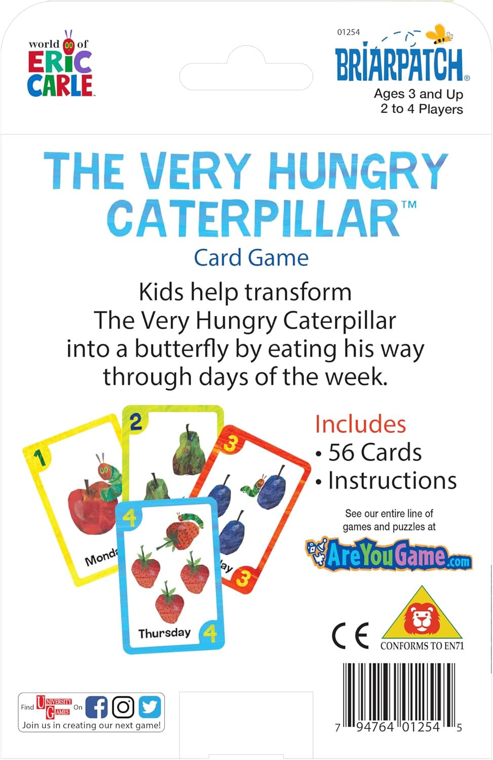 The Very Hungry Caterpillar - Card Game