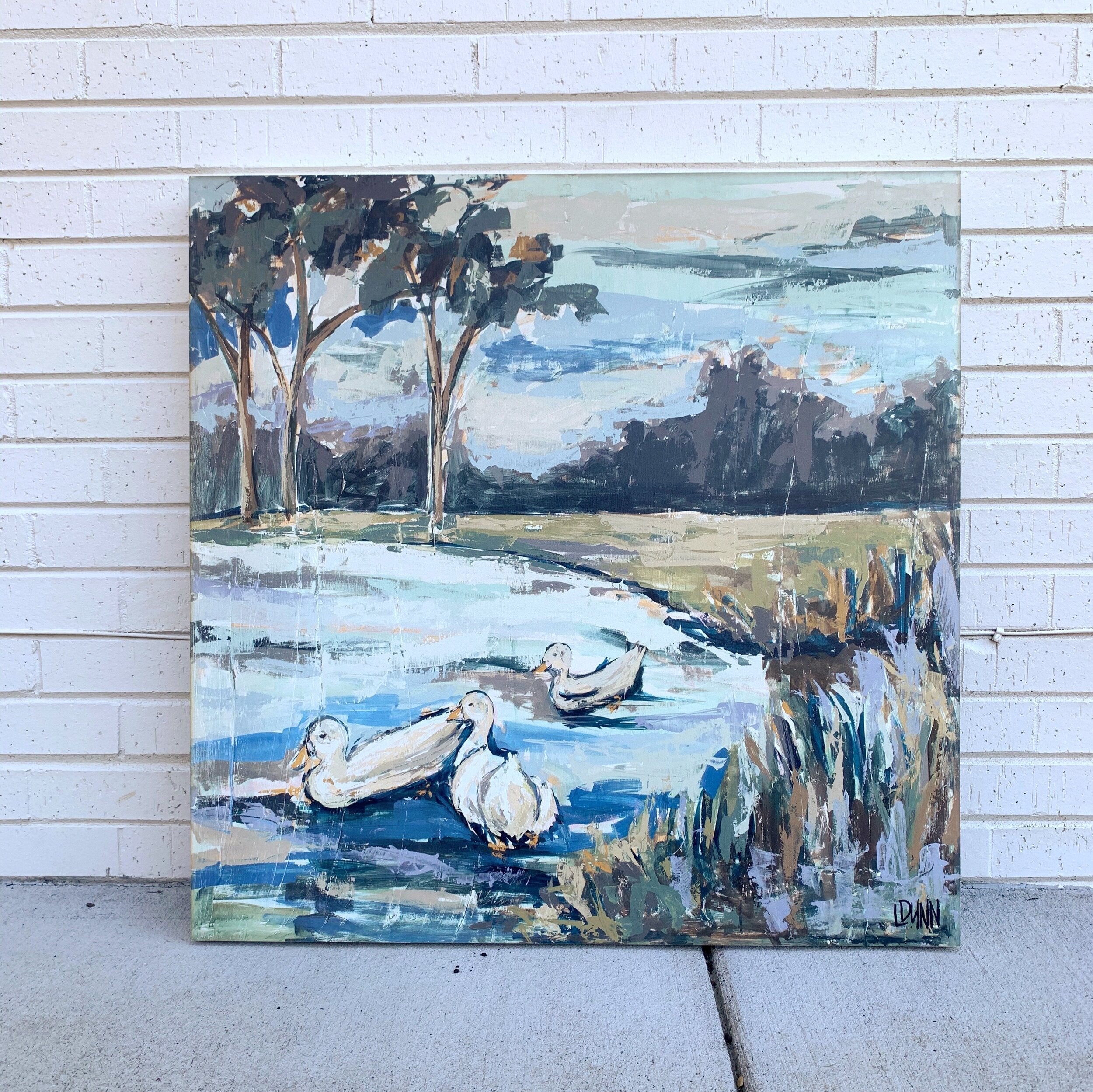 Gather Together, 30" x 30"