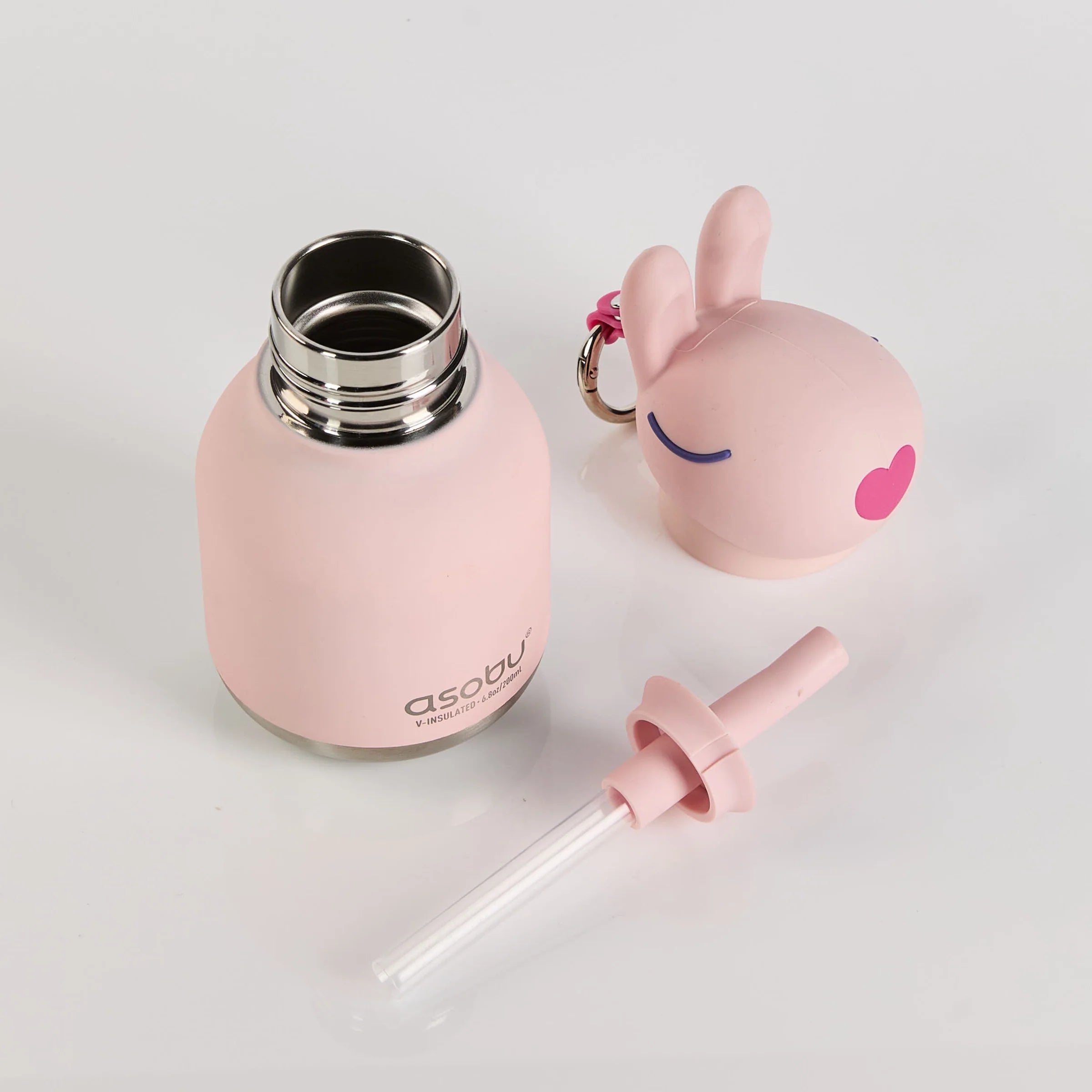 Bag Charm Water Bottle - Bunny