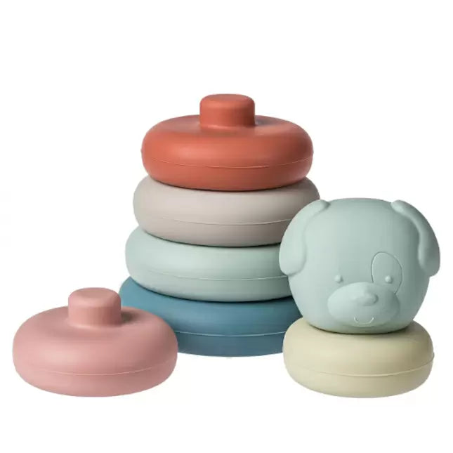 SIMPLY SILICONE STACKING RINGS PUPPY