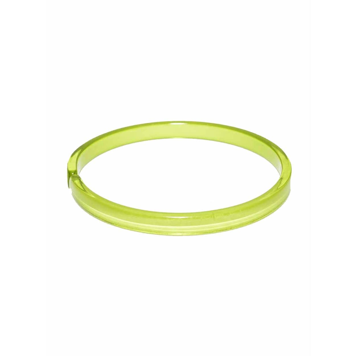 SKINNY RESIN BANGLE-GREEN