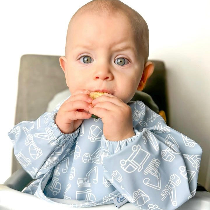 THE GRAYSON LONG SLEEVE BIB-CONSTRUCTION-CLOUD GRAY