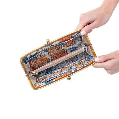 Cora Large Frame Wallet - Taupe