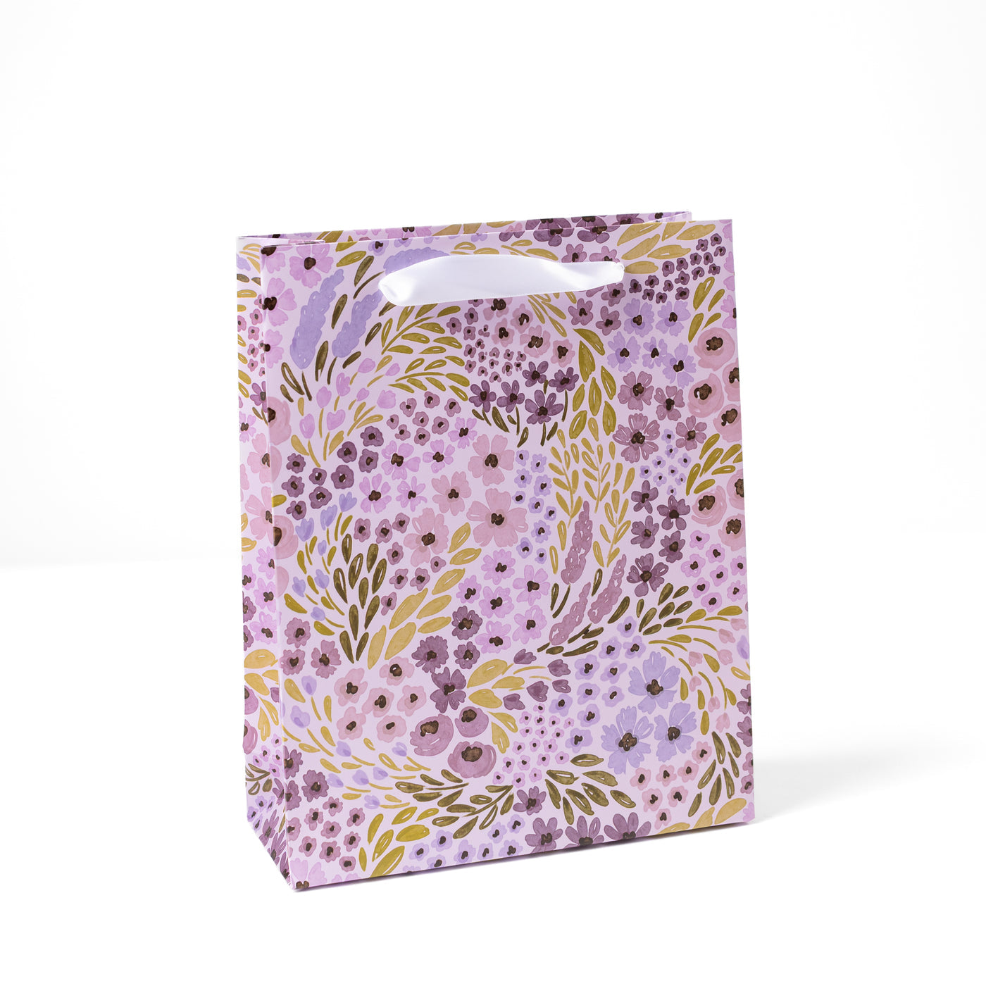 LILAC FLORAL GIFT BAG-SMALL