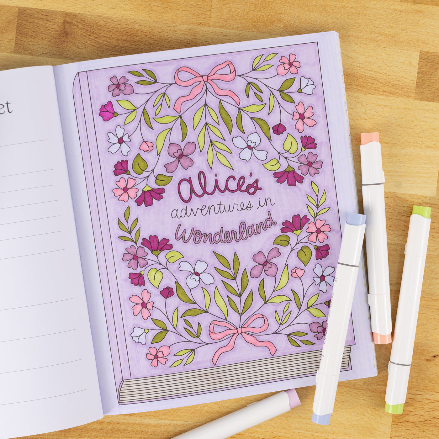 ALL BOOKED UP COLORING BOOK