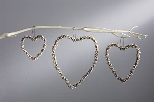 Small Beaded Heart Sitter