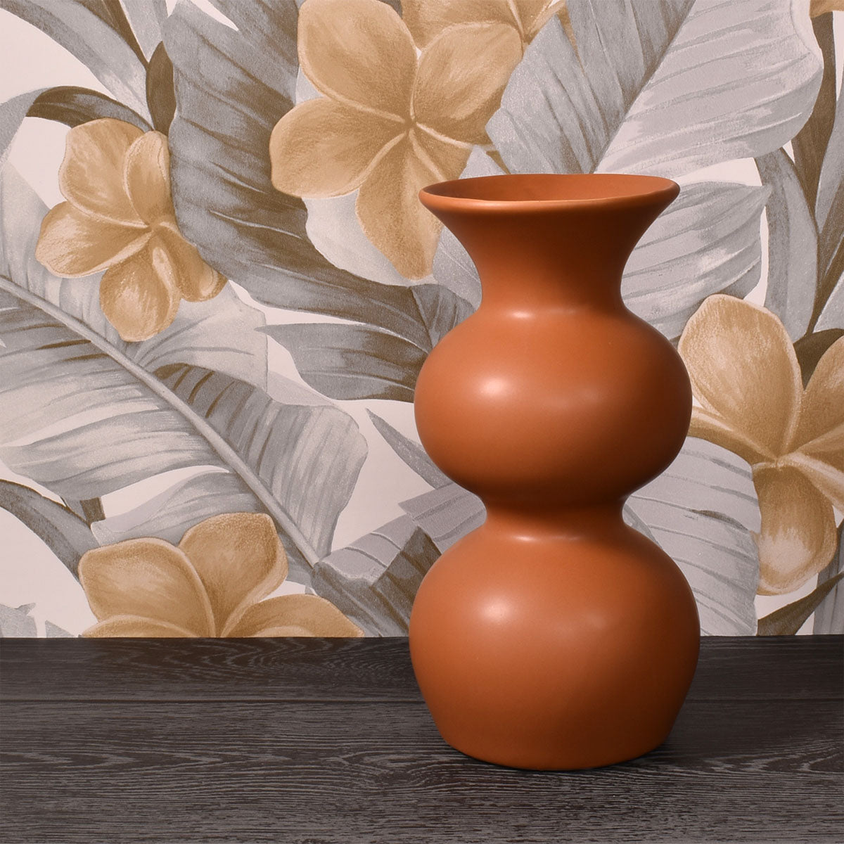 STONEWARE VASE SIENNA