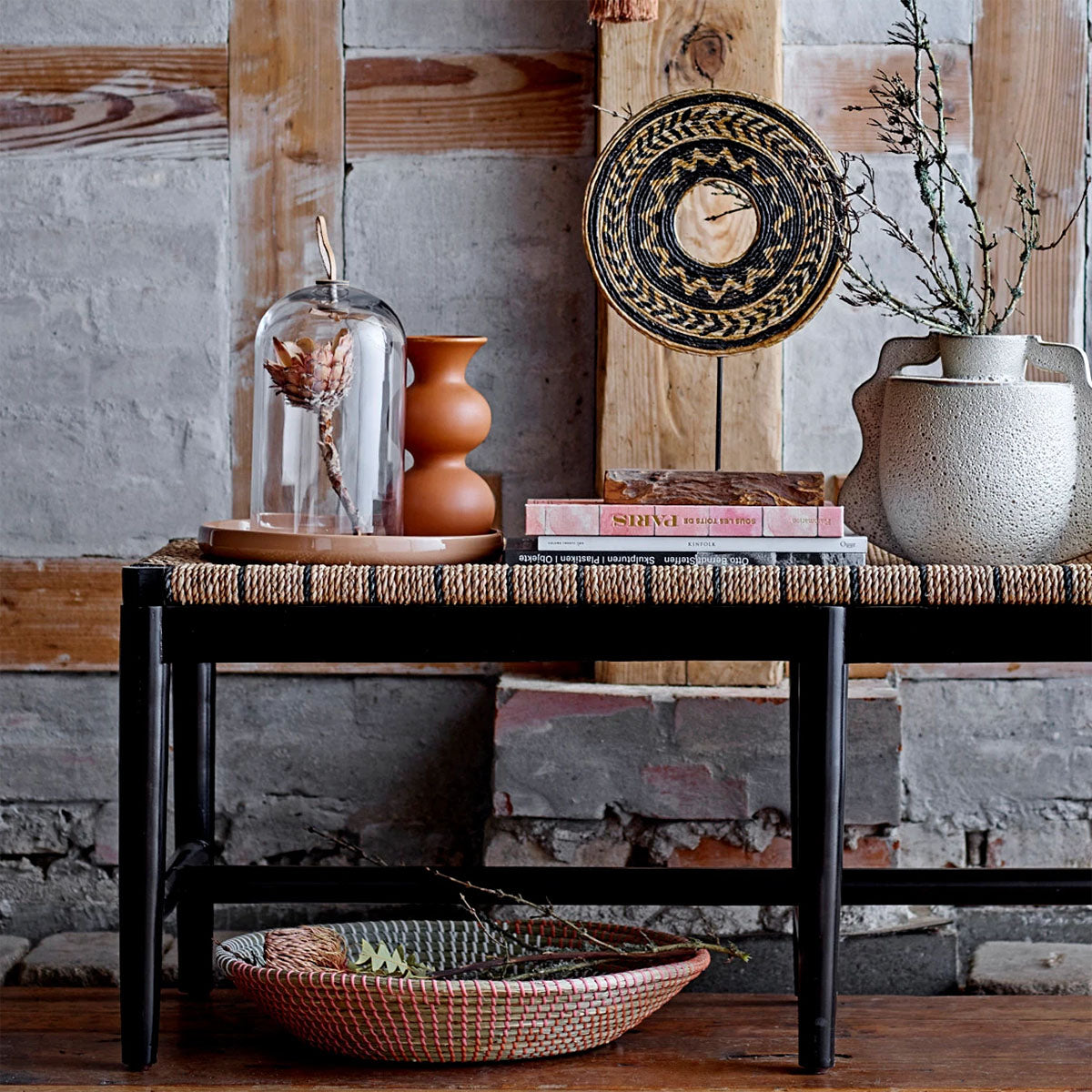 STONEWARE VASE SIENNA