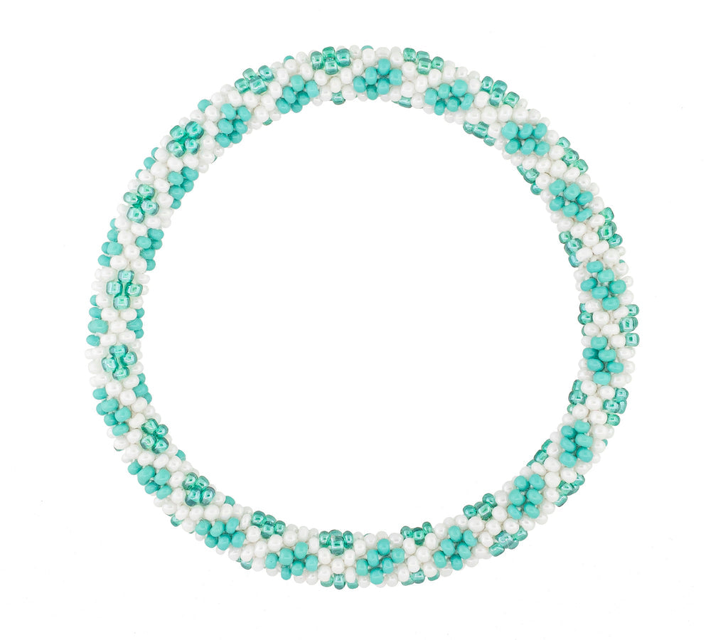 Roll-On Bracelet - Aquamarine