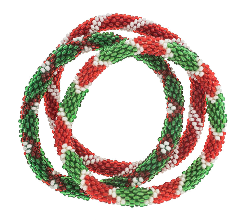 Roll-On Christmas Bracelet - Mistletoe