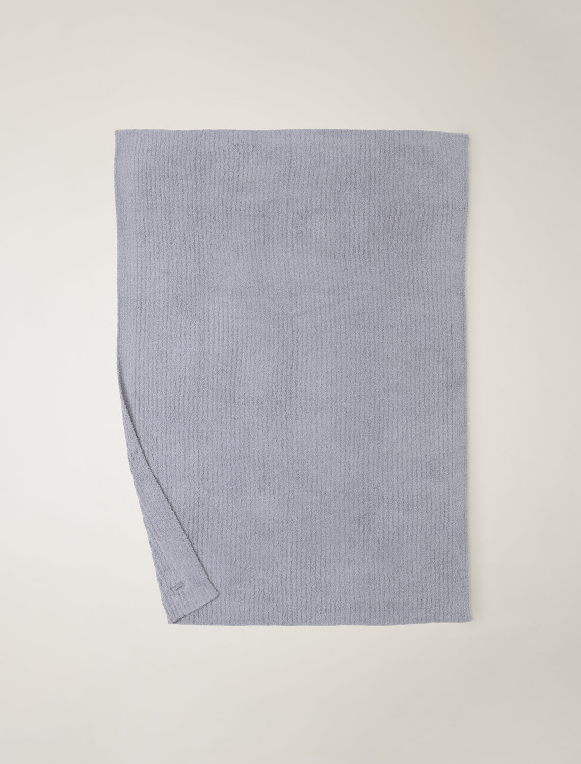 Cozy Chic Ribbed Throw - Dove Gray