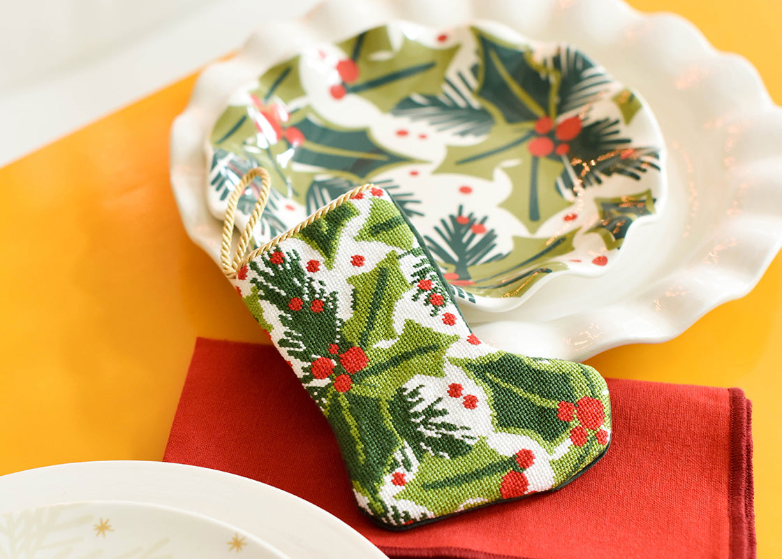 COTON COLORS BALSAM & BERRY BAUBLE STOCKING