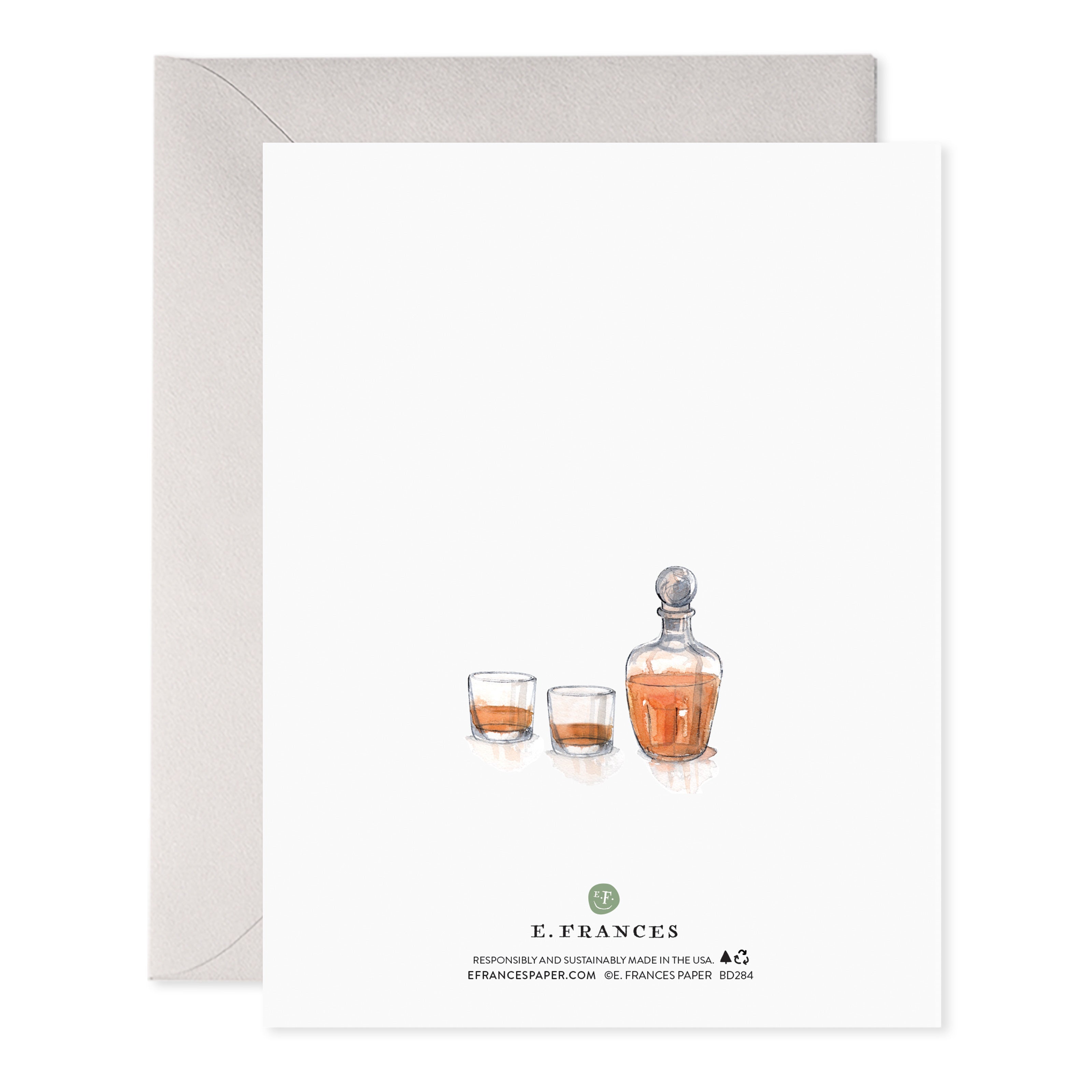 HARVEY MOOSE STUD BIRTHDAY CARD