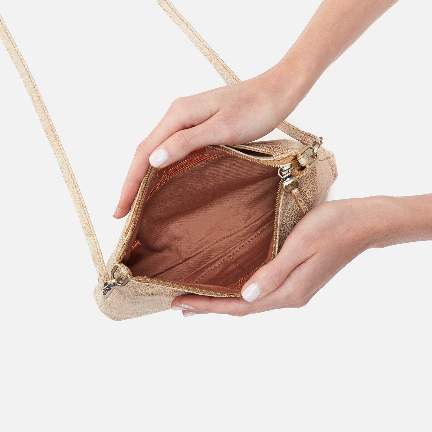 DARCY CROSSBODY PURSE, GOLDLEAF