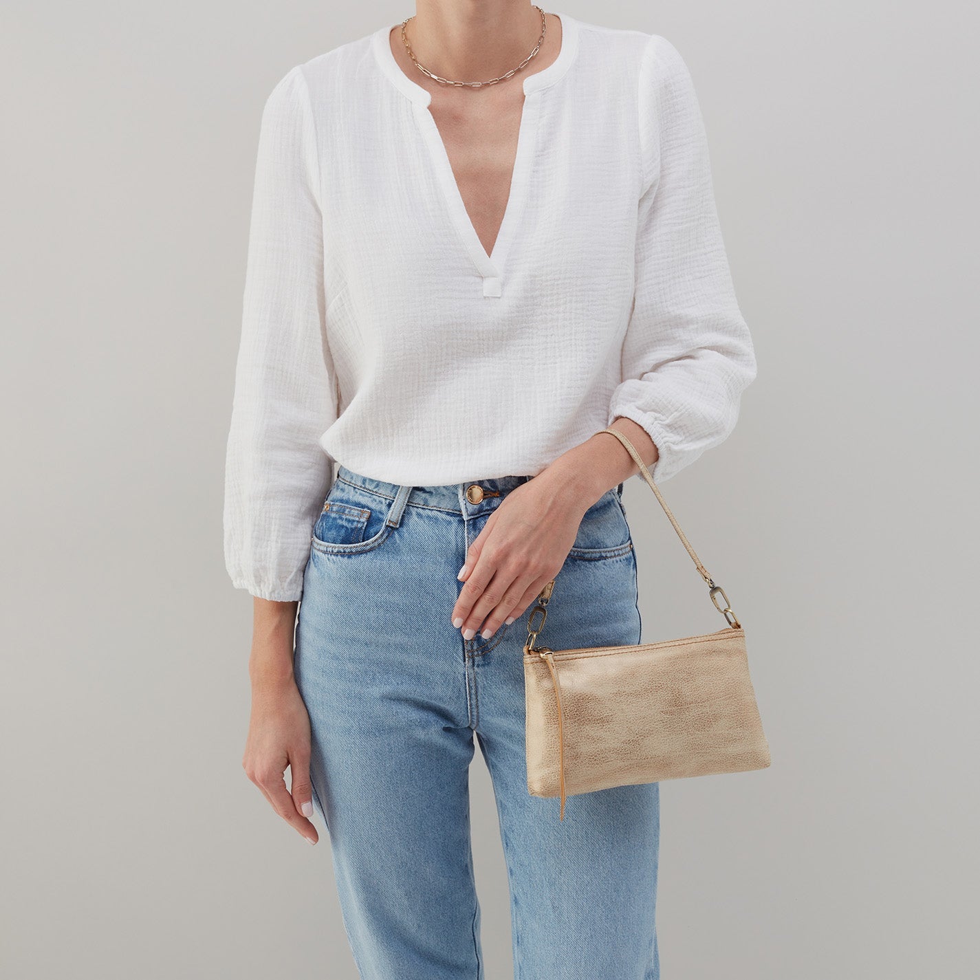 DARCY CROSSBODY PURSE, GOLDLEAF