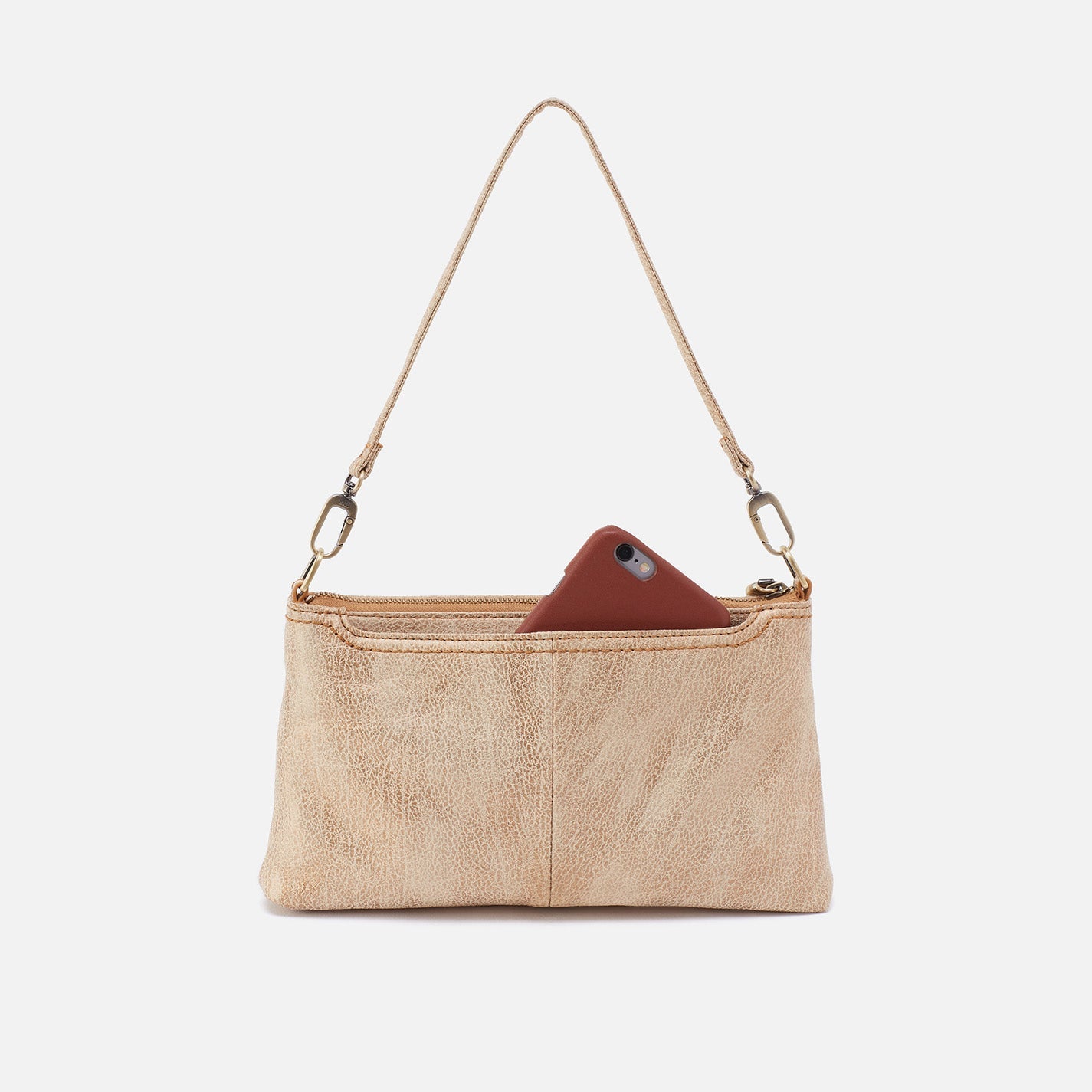 DARCY CROSSBODY PURSE, GOLDLEAF