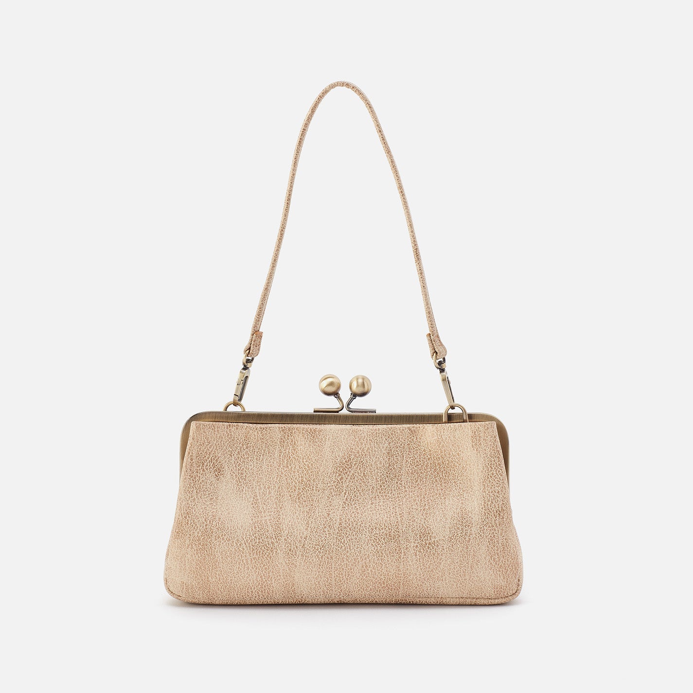 LAUREN CROSSBODY GOLD LEAF HOBO