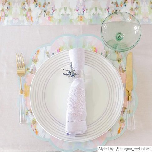 Brooks Avenue X Laura Park Scalloped Paper Placemats (set of 24)