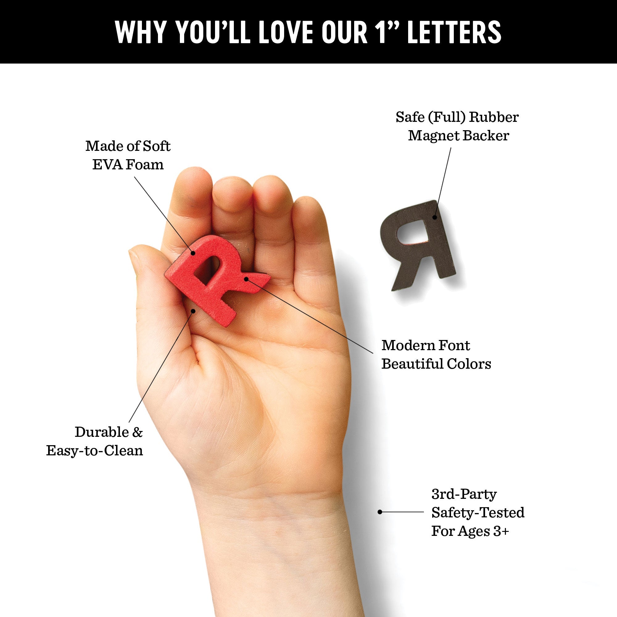 Magnetic Letters Holly Berry (classic serif)