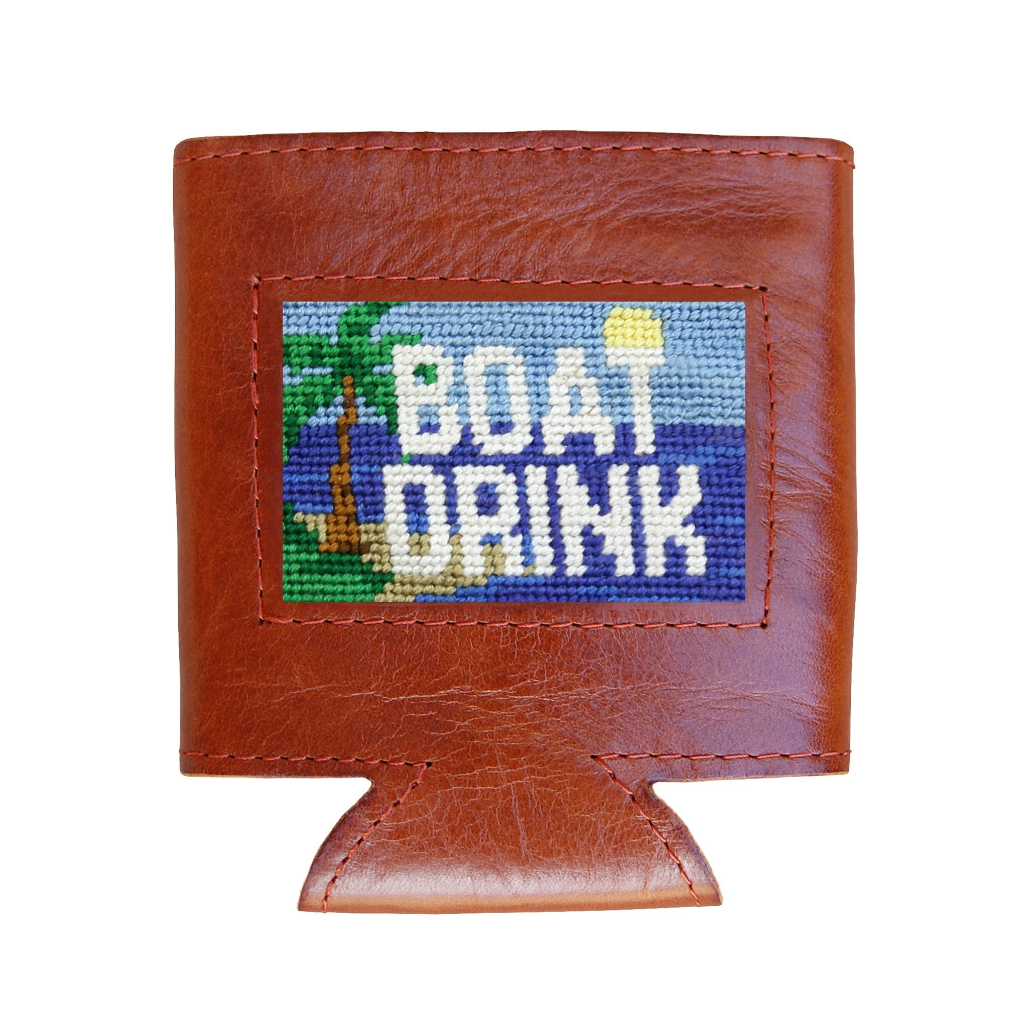 Boat Drink - Needlepoint Can Cooler