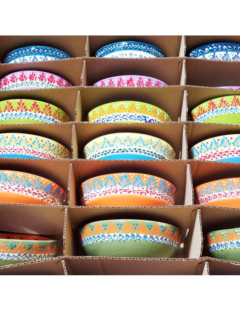 TURKISH 5" GARDEN BOWL MULTI COLORS