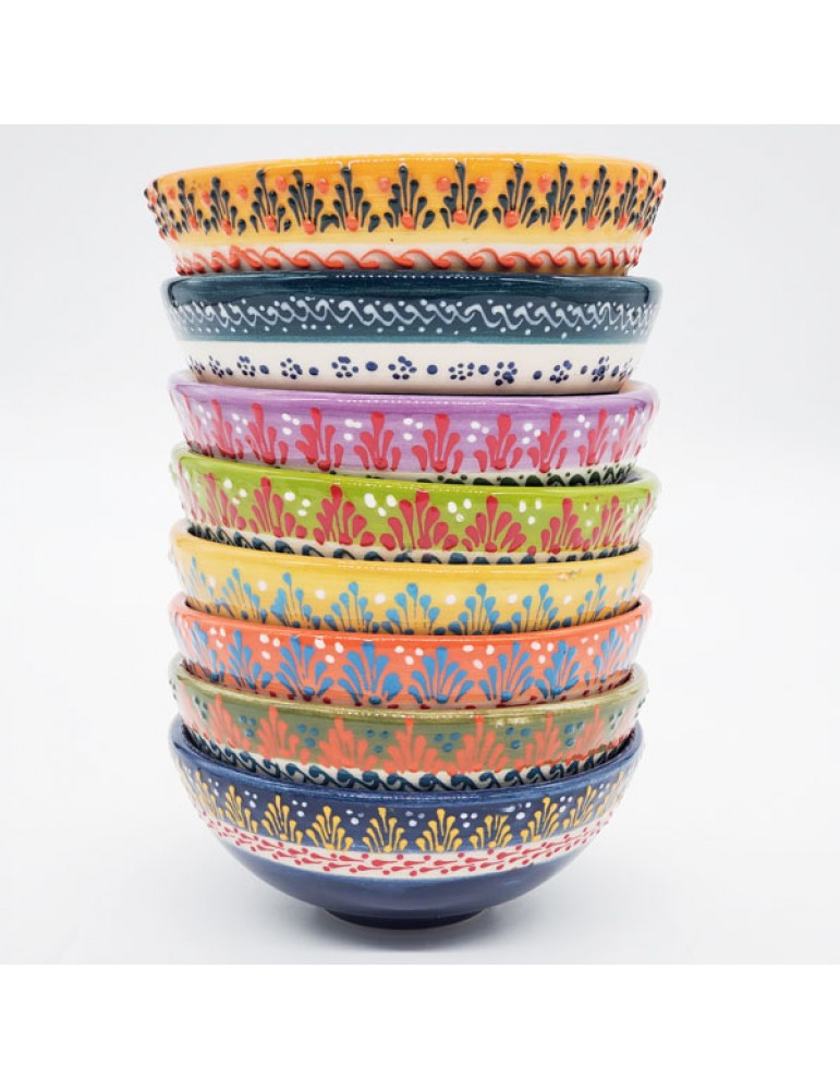 TURKISH 5" GARDEN BOWL MULTI COLORS