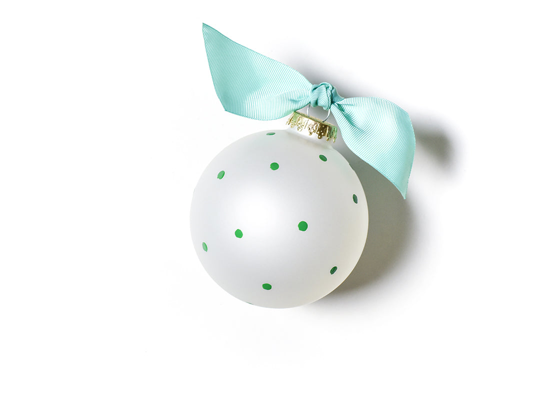 AWAY WE GO 100MM GLASS ORNAMENT