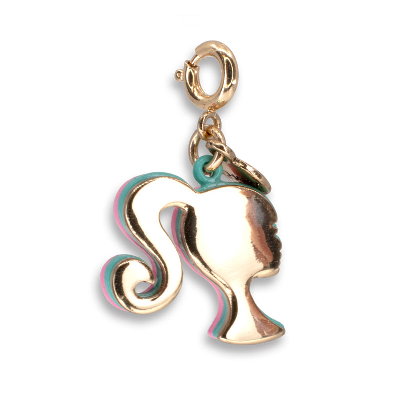 GOLD GLITTER BARBIE CHARM