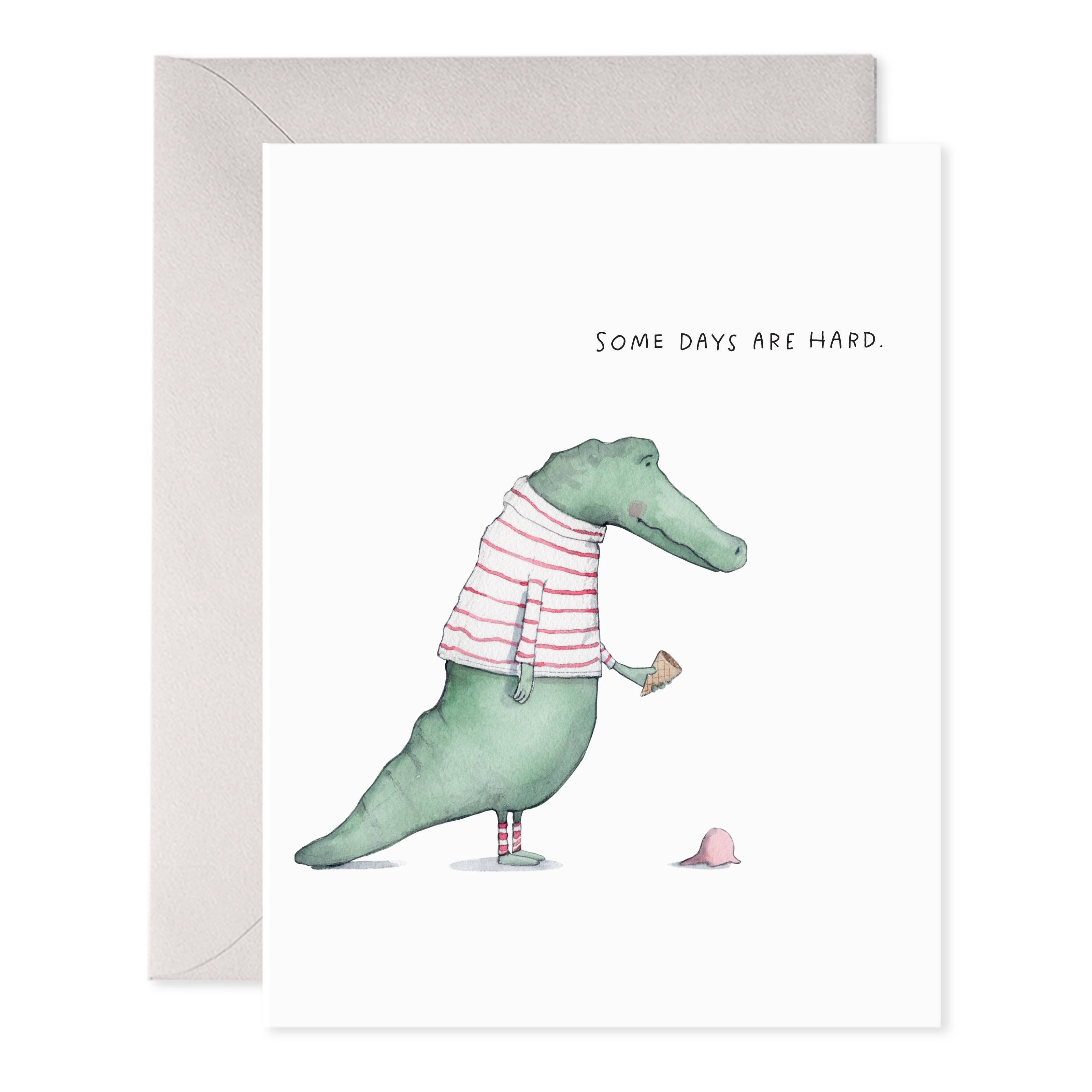 ALLIGATOR HARD DAY CARD