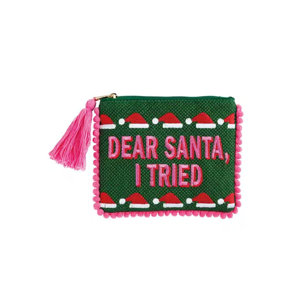 Holiday Pom Pom Case - Dear Santa, I tried.