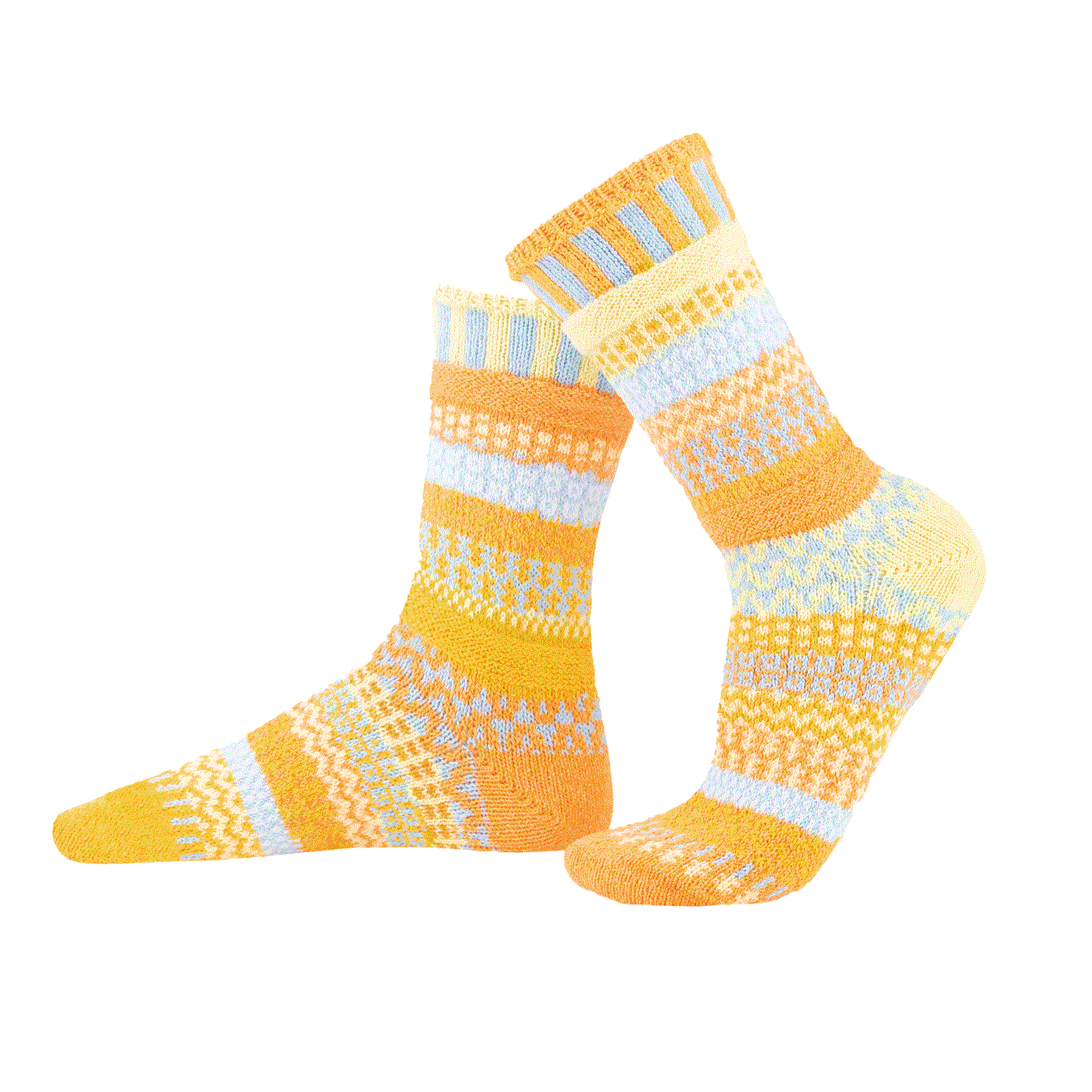 Clementine Crew Socks - Small (W: 6-8, M: 5-7)