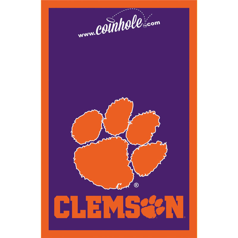 Clemson University Coinhole Game Set