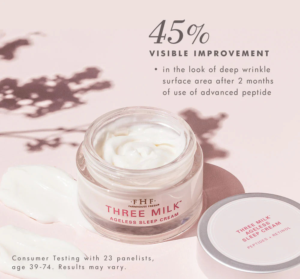 Three Milk Ageless Sleep Cream 1.7 oz