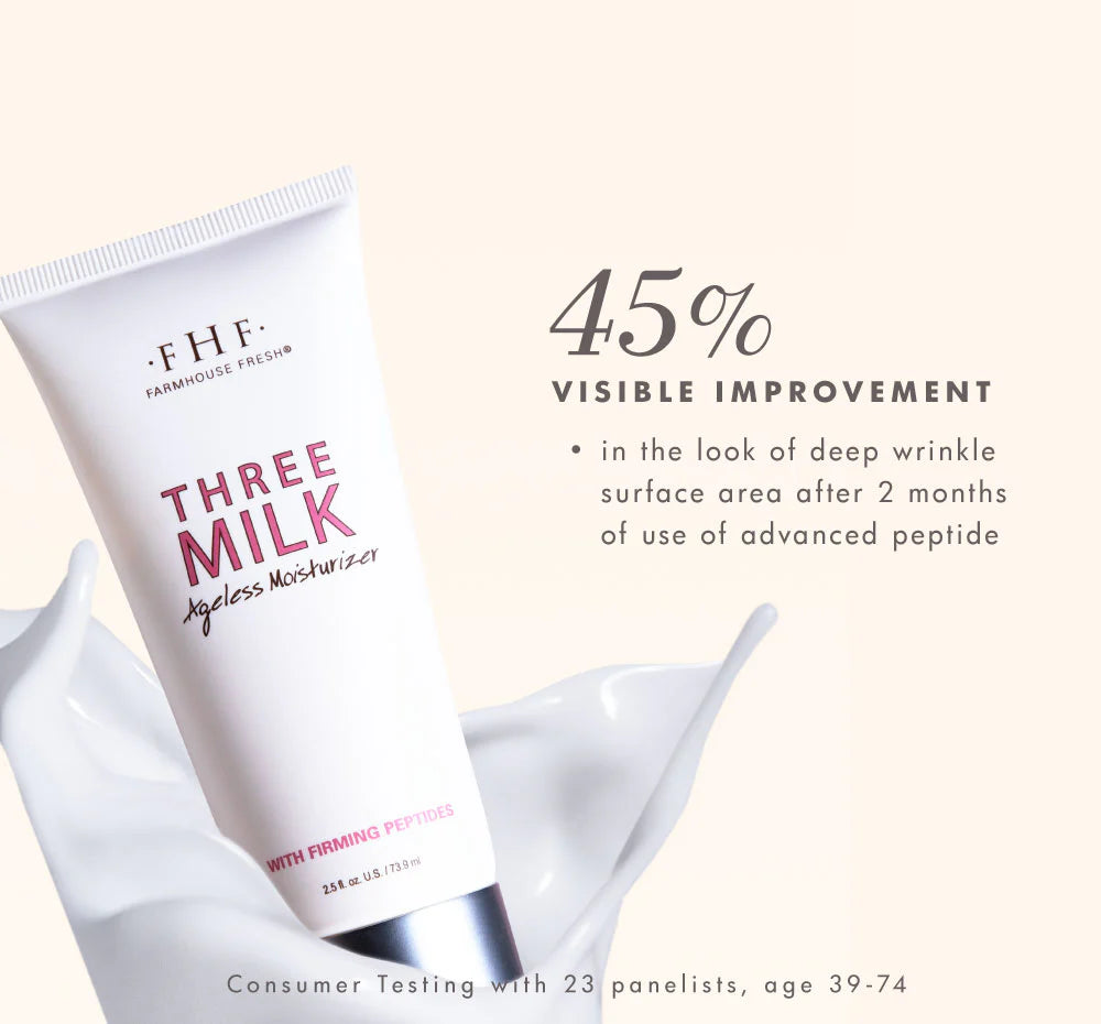 Three Milk Ageless Moisturizer 2.5 oz