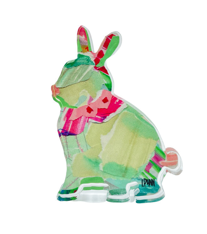 Acrylic Bunny in Color