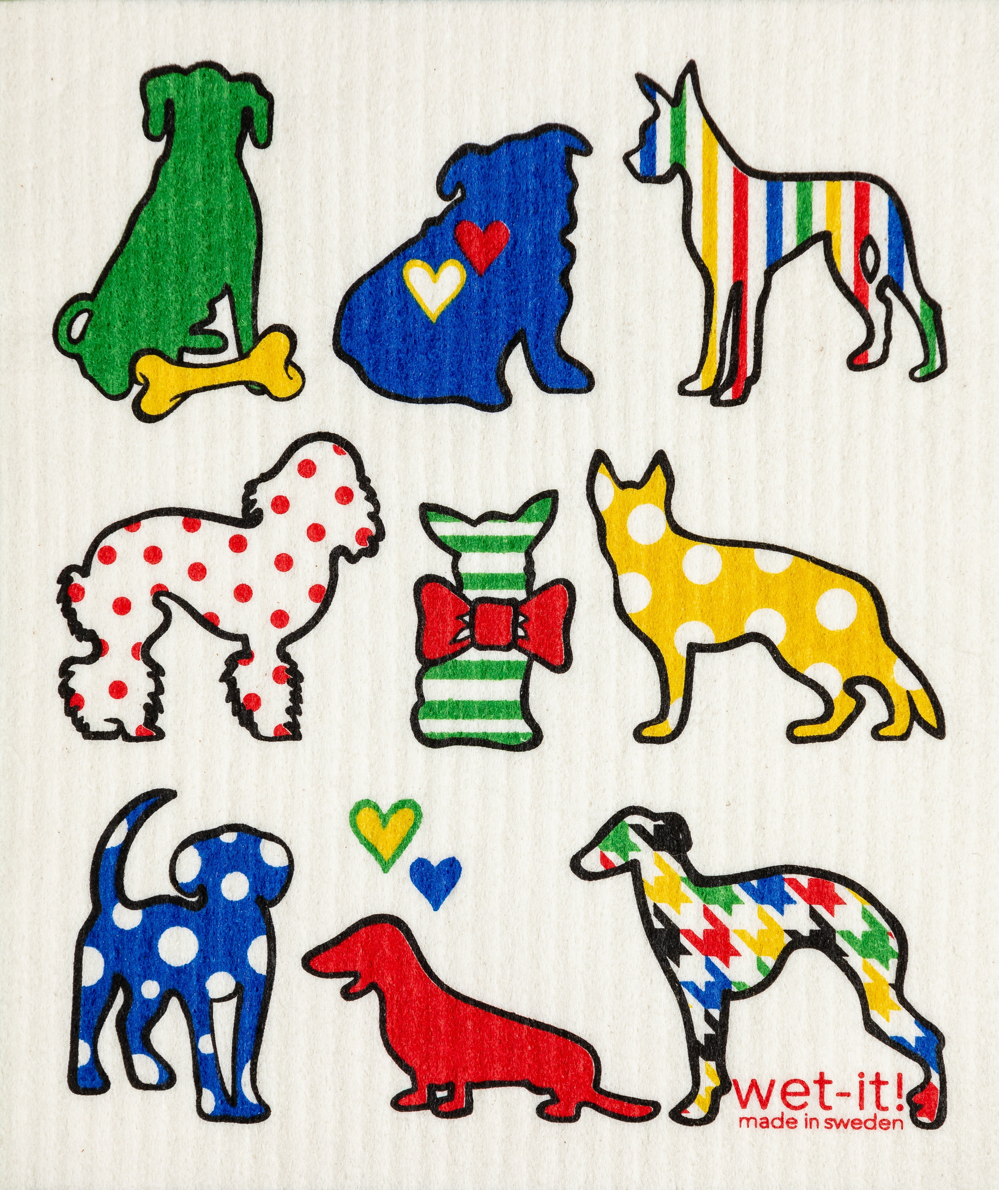 DOG LOVER MULTI SWEDISH CLOTH