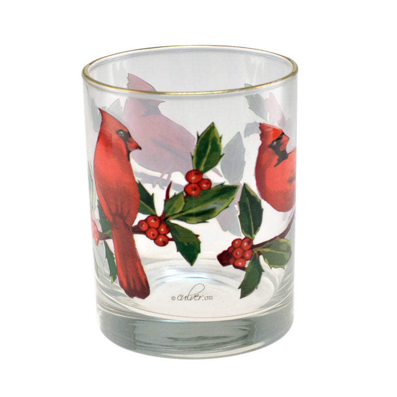 CARDINAL BERRY GOLD RIM DOF