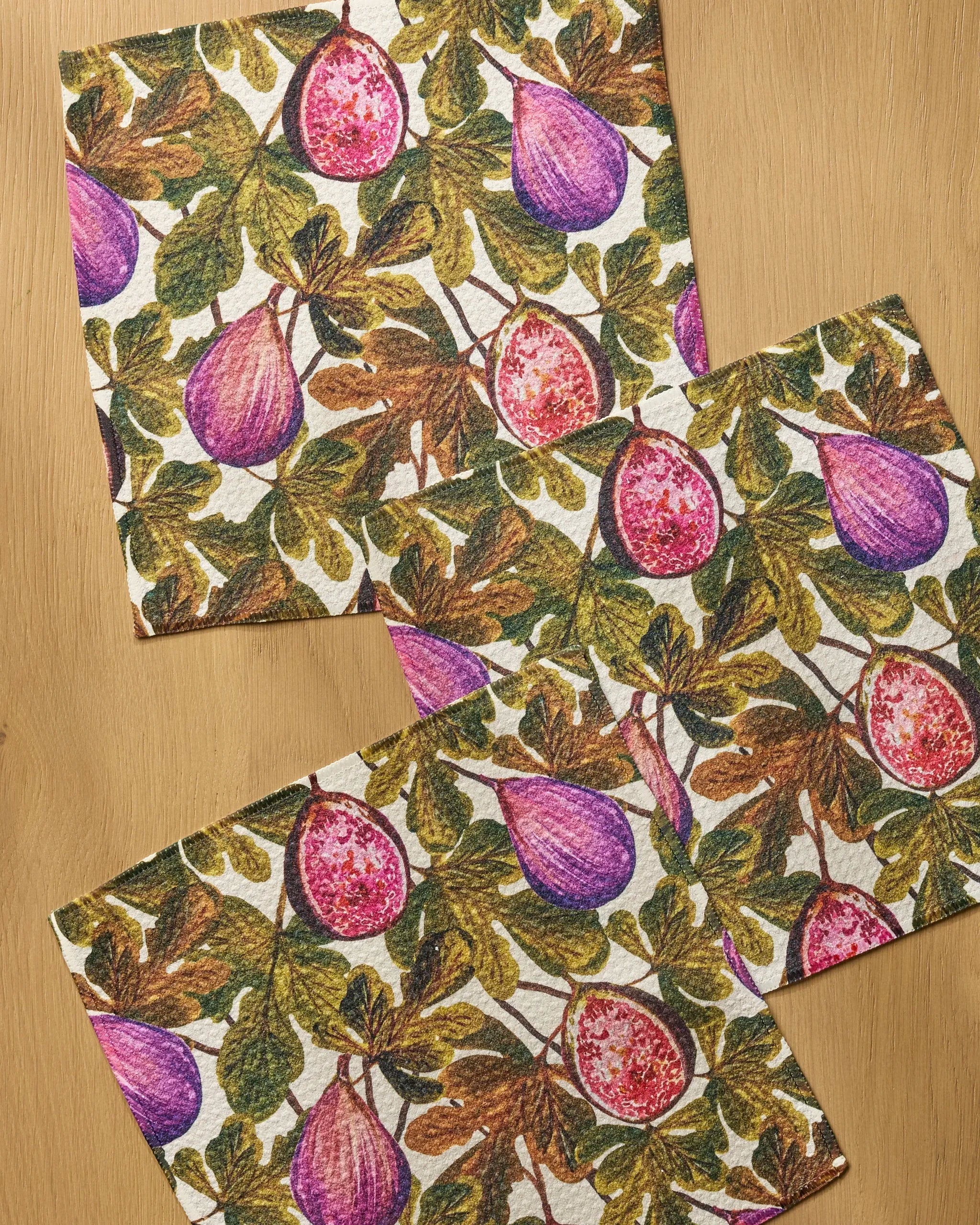 WILD FIG DISHCLOTH SET
