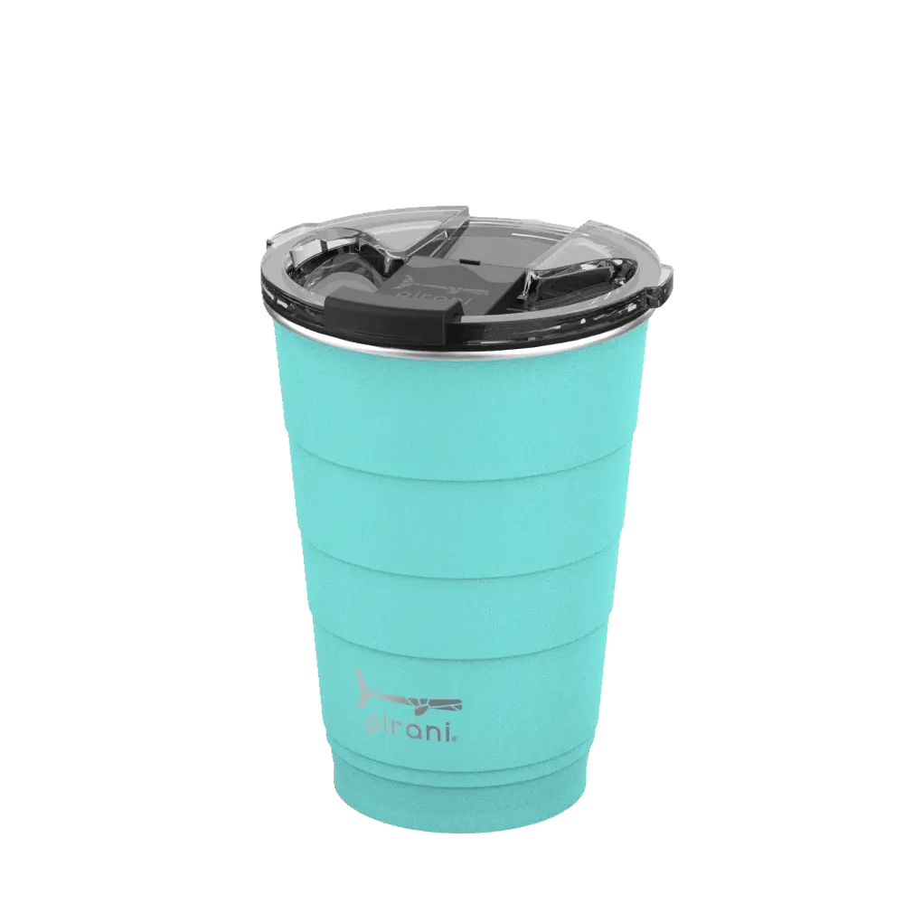 Paradise Blue 16 oz Stainless Steel Insulated 2.0 Tumbler