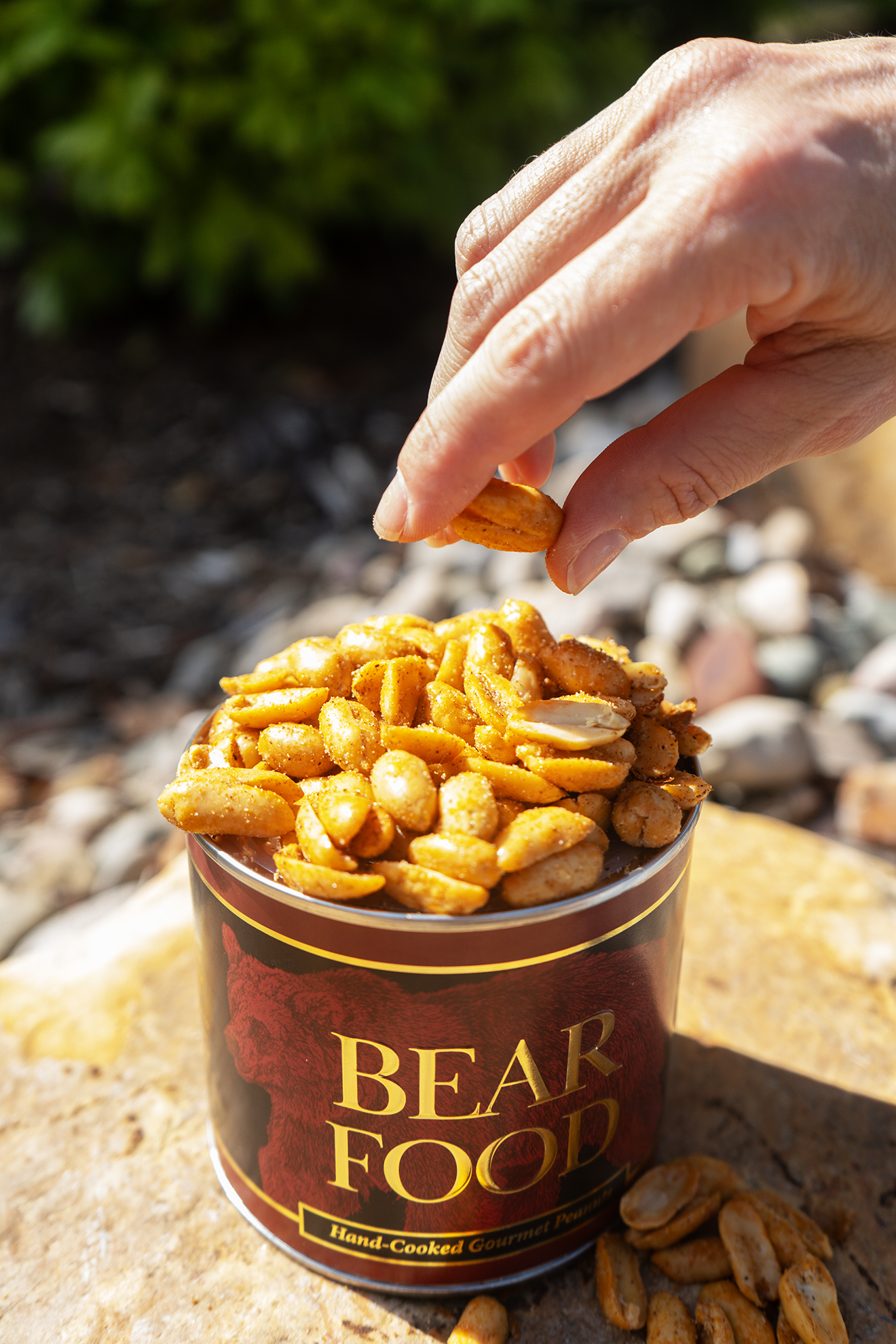 GOURMET CAJUN SPICED PEANUTS-2 OZ POUCH