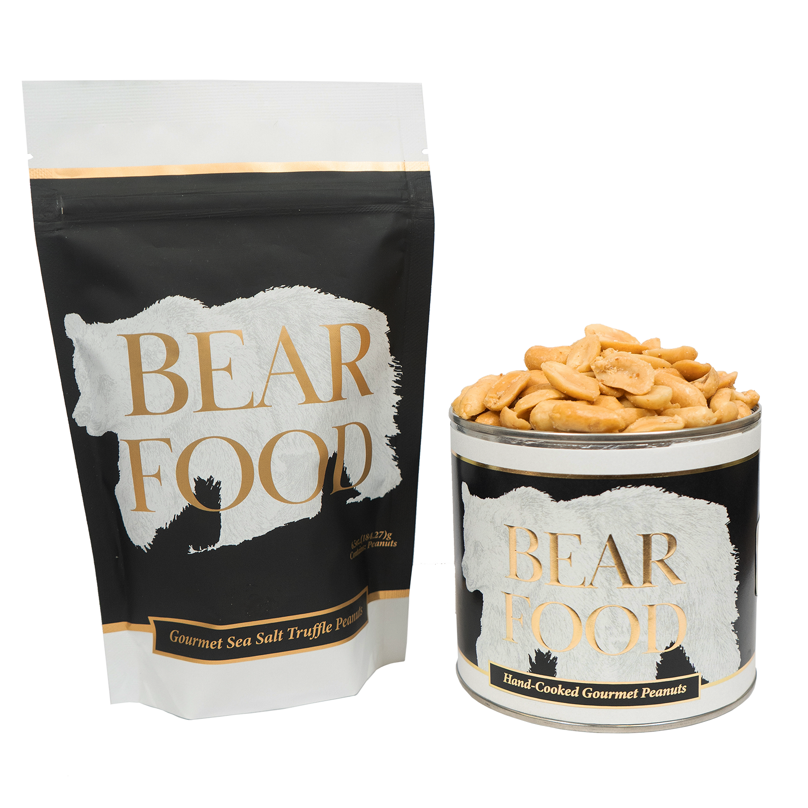 GOURMET SEA SALT TRUFFLE PEANUTS-2 OZ POUCH