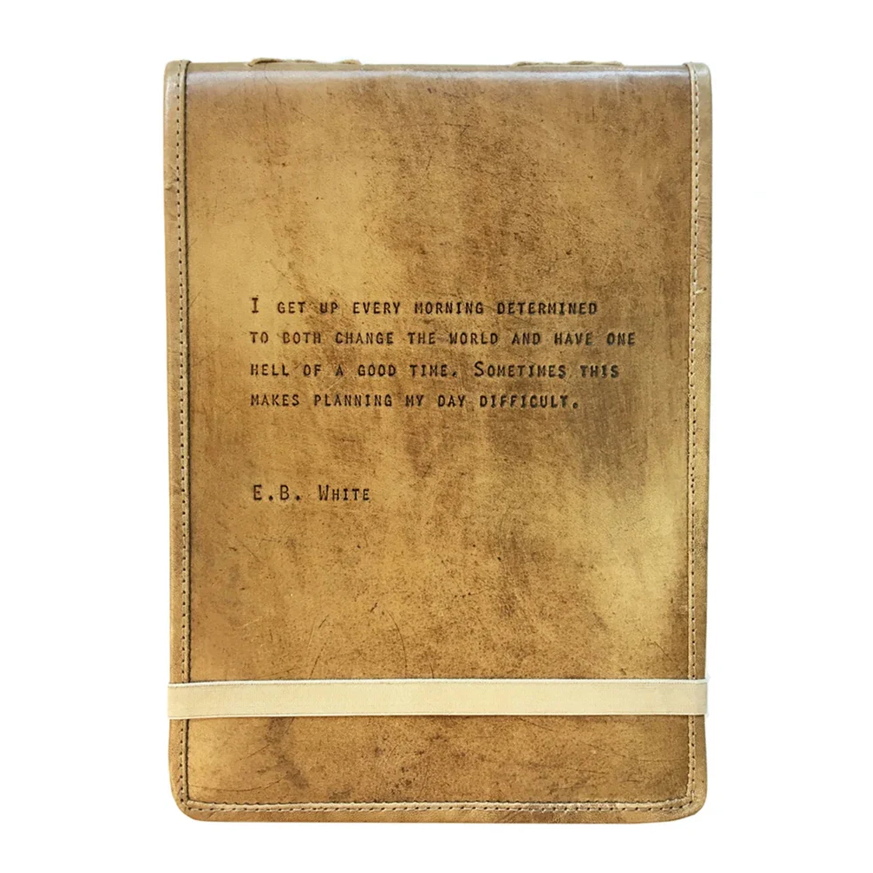 Leather Journal - E.B. White
