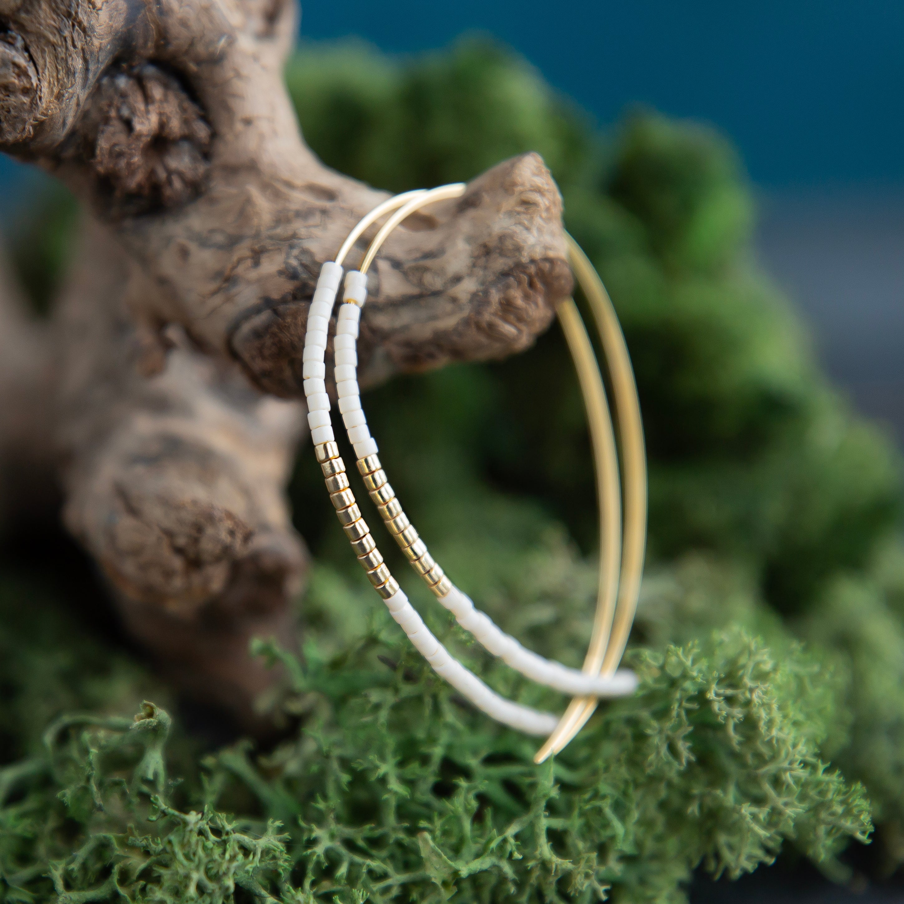 Norah Earrings - Ivory