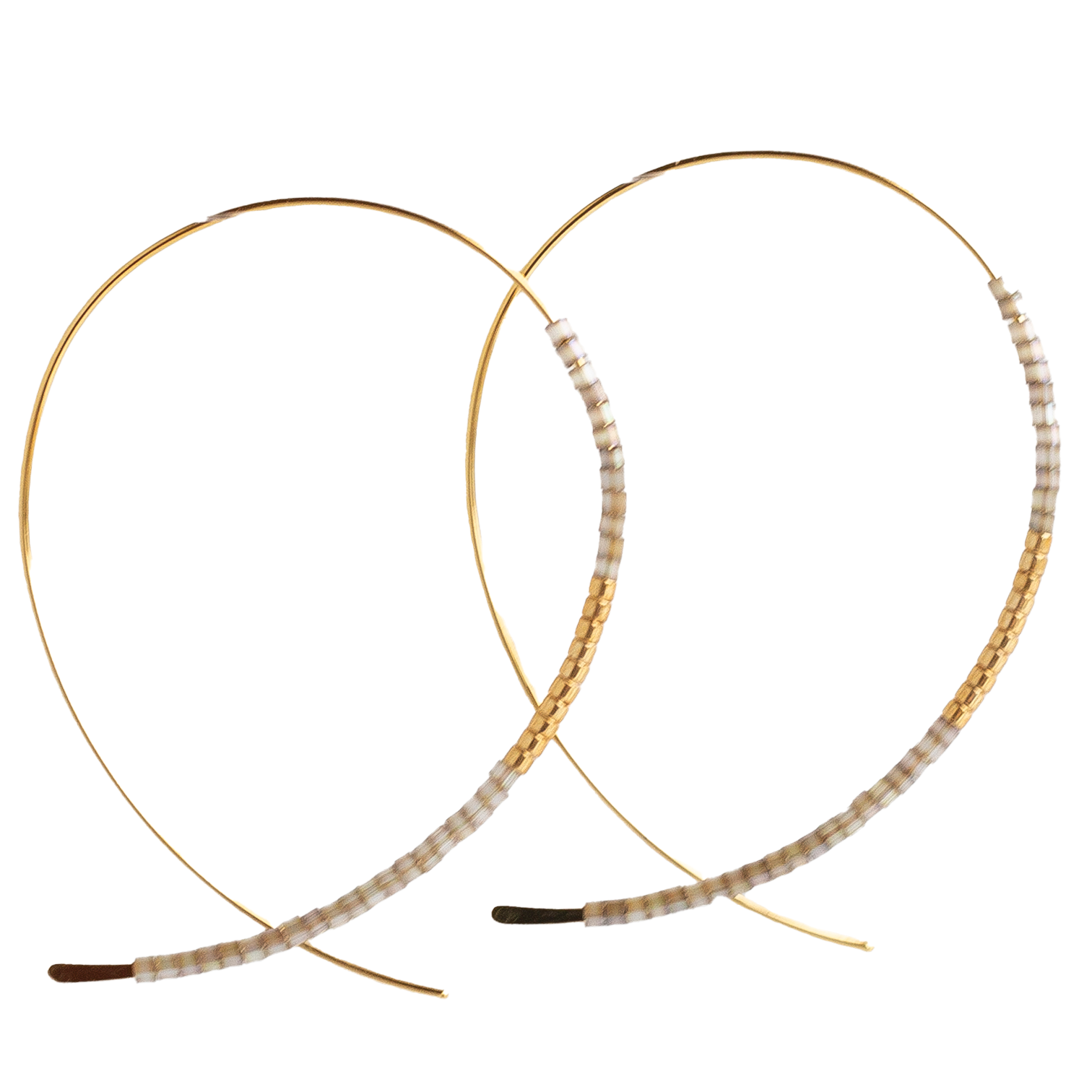 Norah Earrings - Smoky Quartz