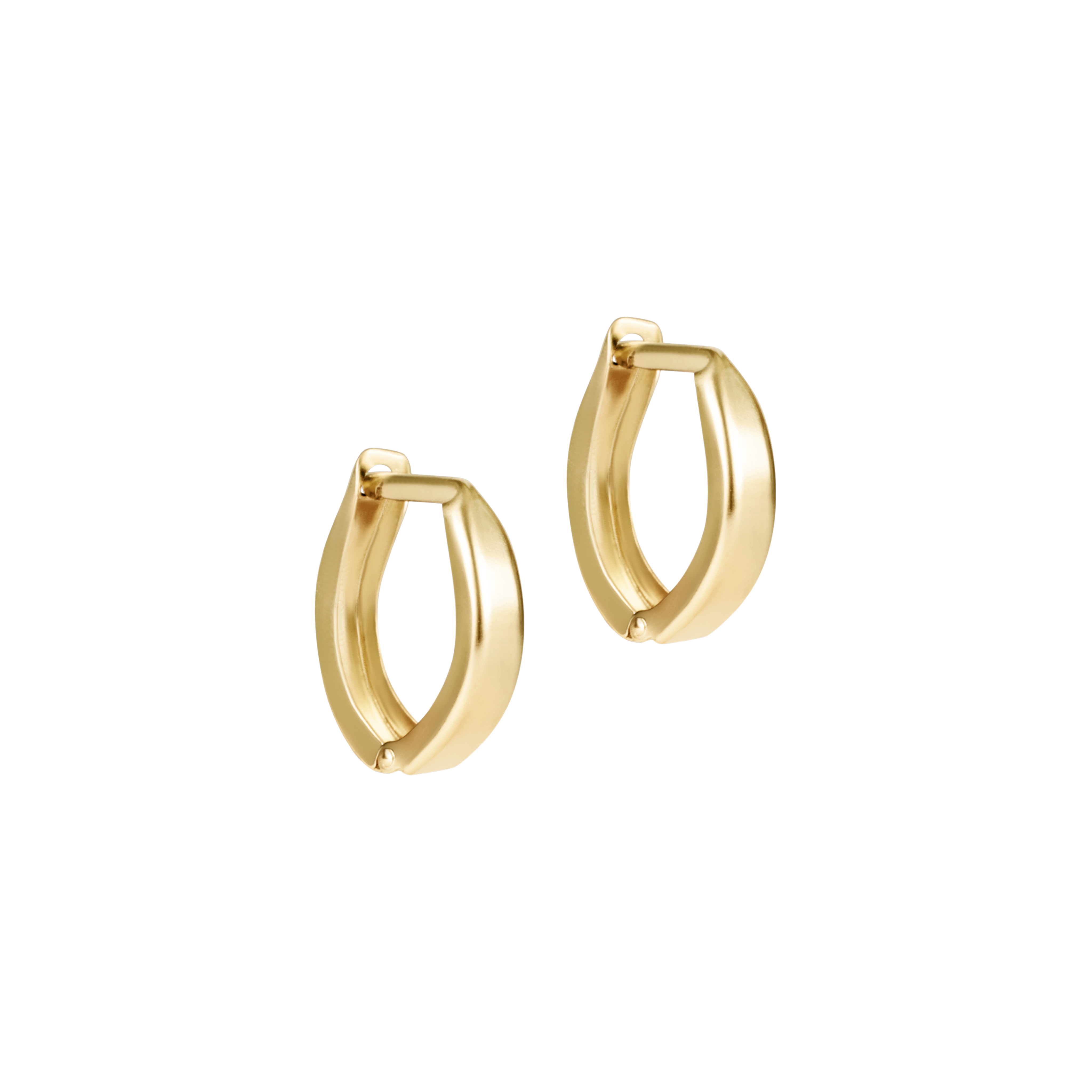 Huggie Gold 0.5" Hoop