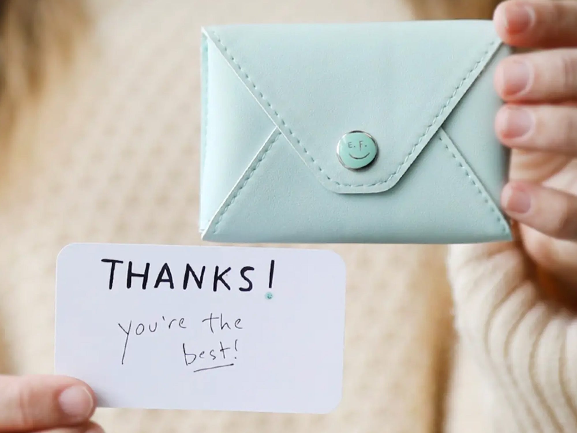 E. Frannie Pack - Little Notes Cardholder Navy