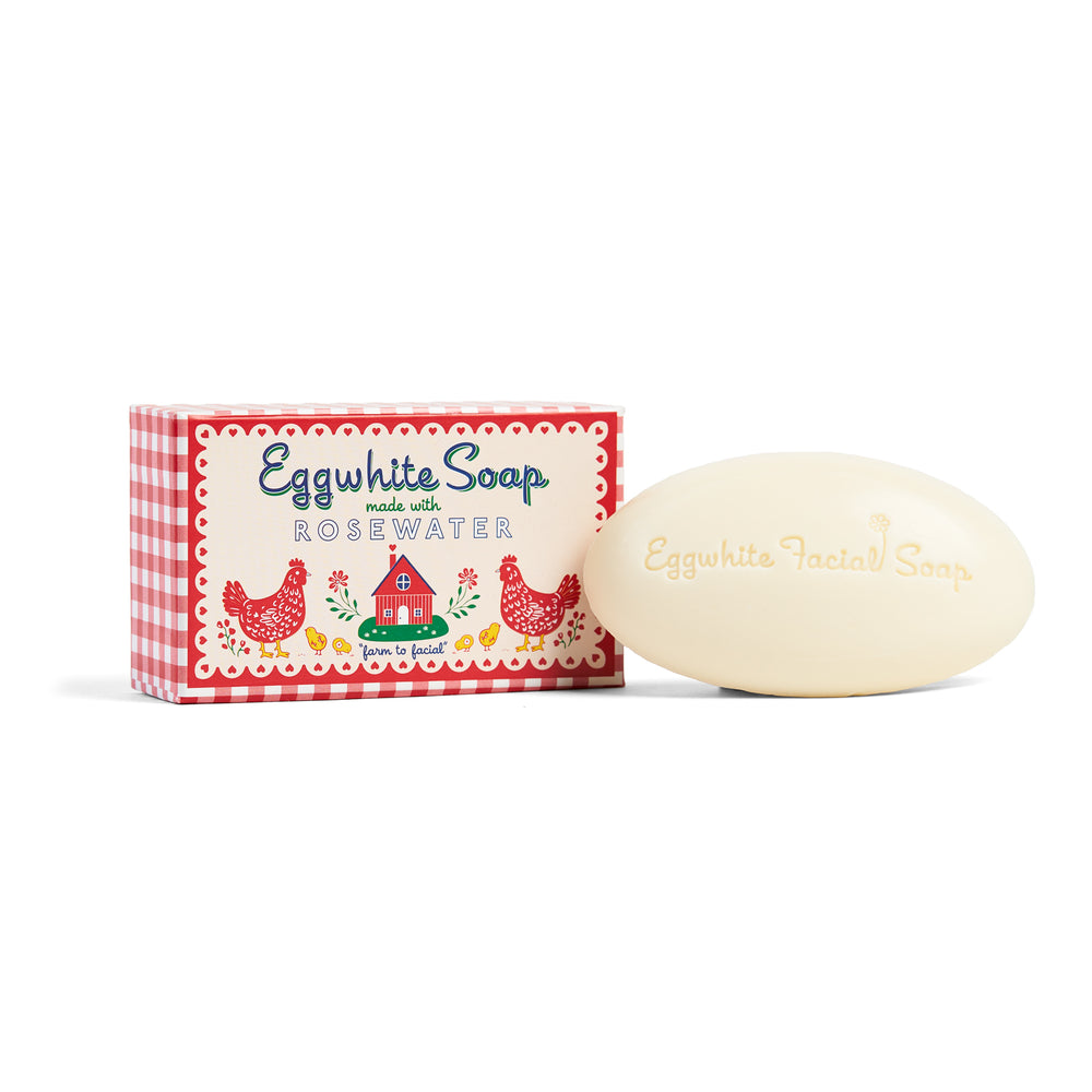 EGGWHITE & ROSEWATER BAR SOAP