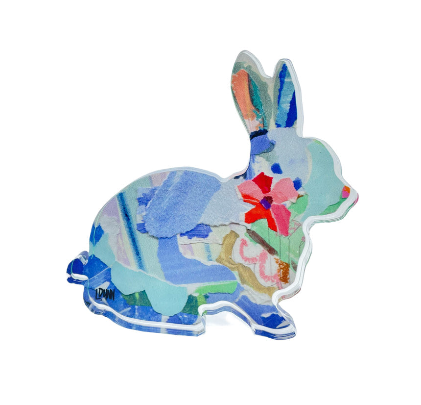 Acrylic Bunny in Color
